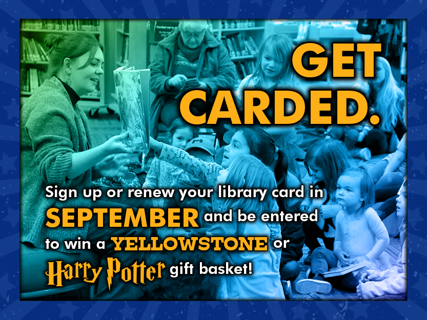 Library Card Sign Up Month